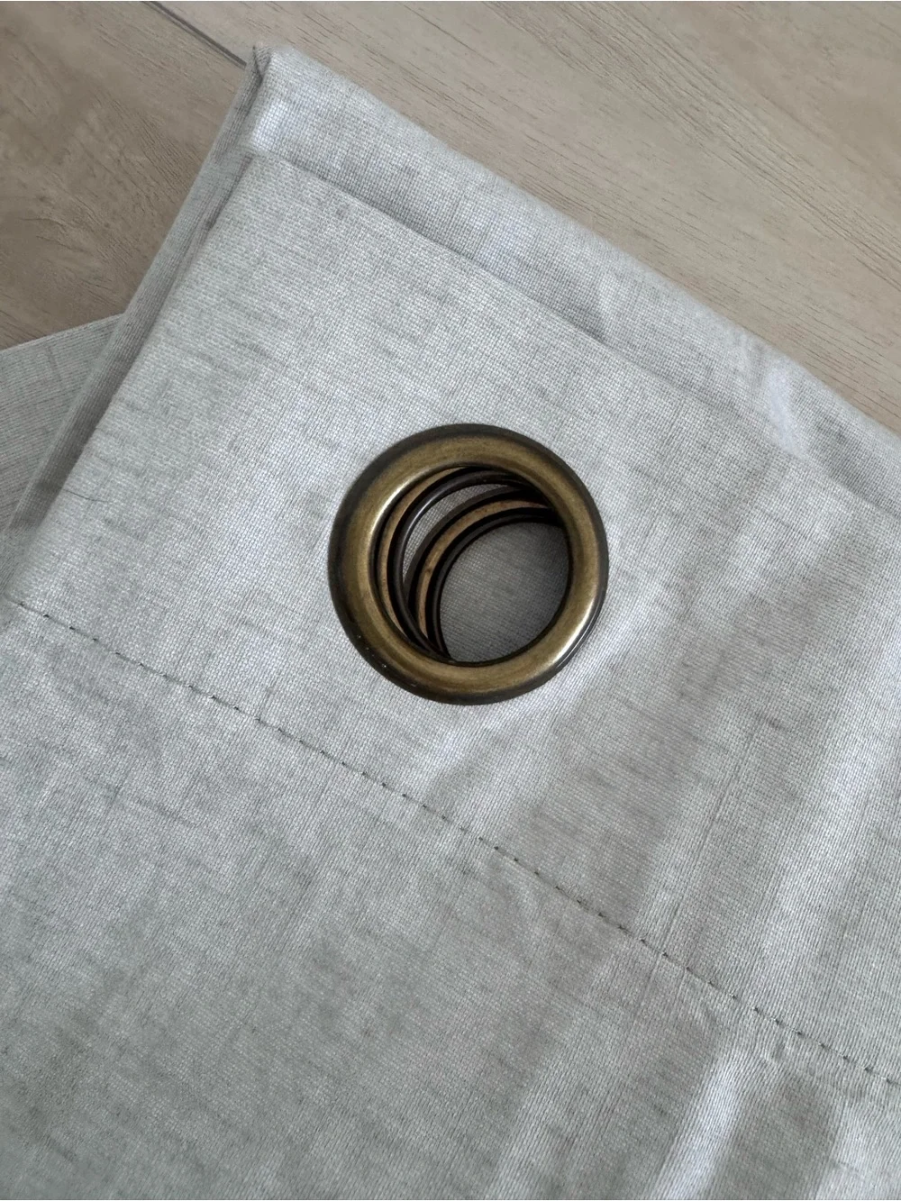 Sage Green Linen 52”W x 120”L 100% Blackout Curtains